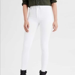 AE White Jeggings